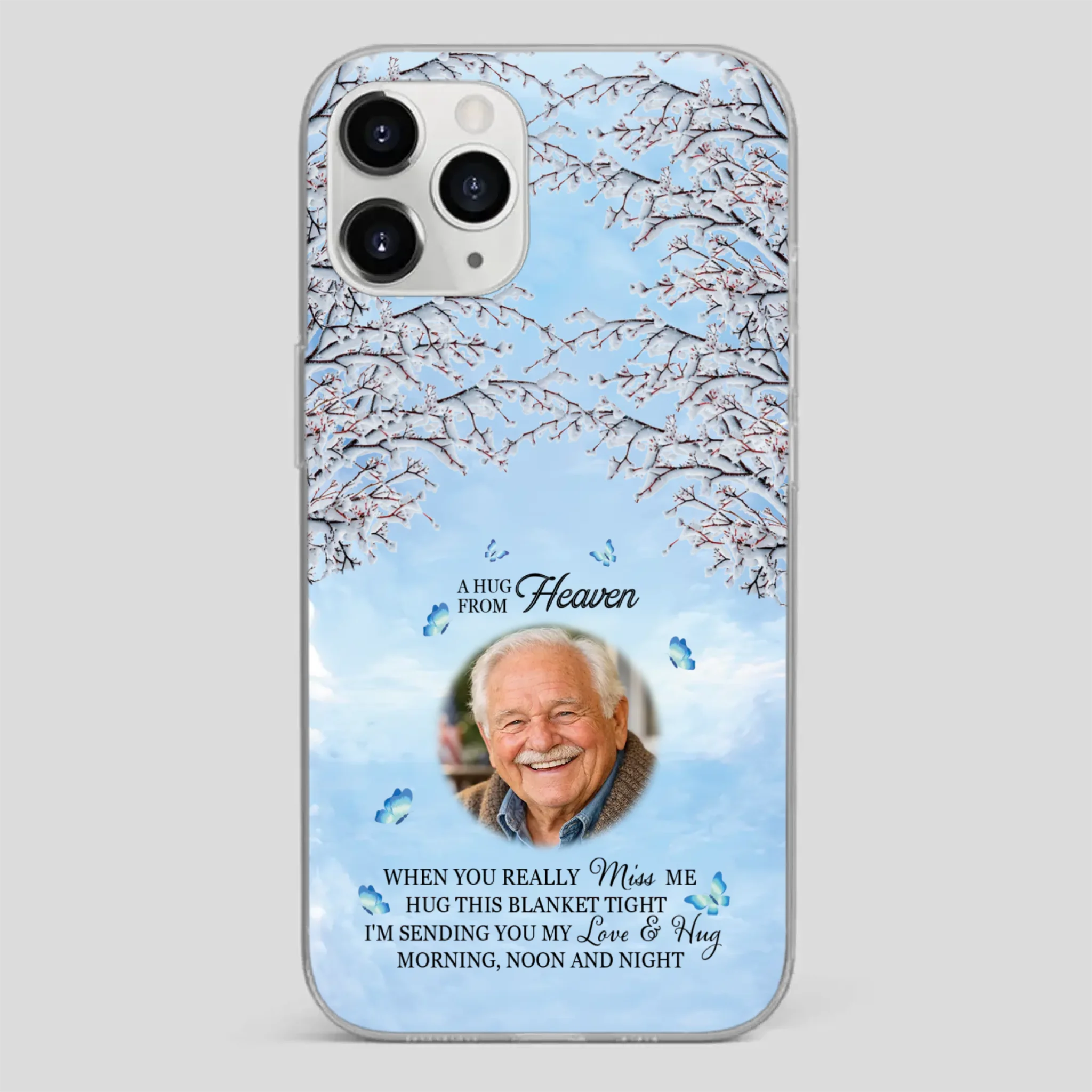 We Miss You Grandpa – Personalized Memorial Phone Case - 89Prints
