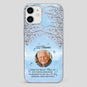 We Miss You Grandpa – Personalized Memorial Phone Case - 89Prints
