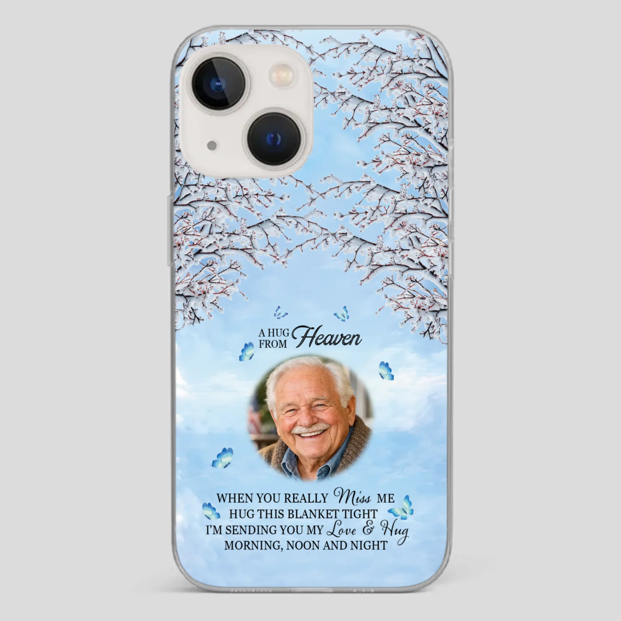 We Miss You Grandpa – Personalized Memorial Phone Case - 89Prints