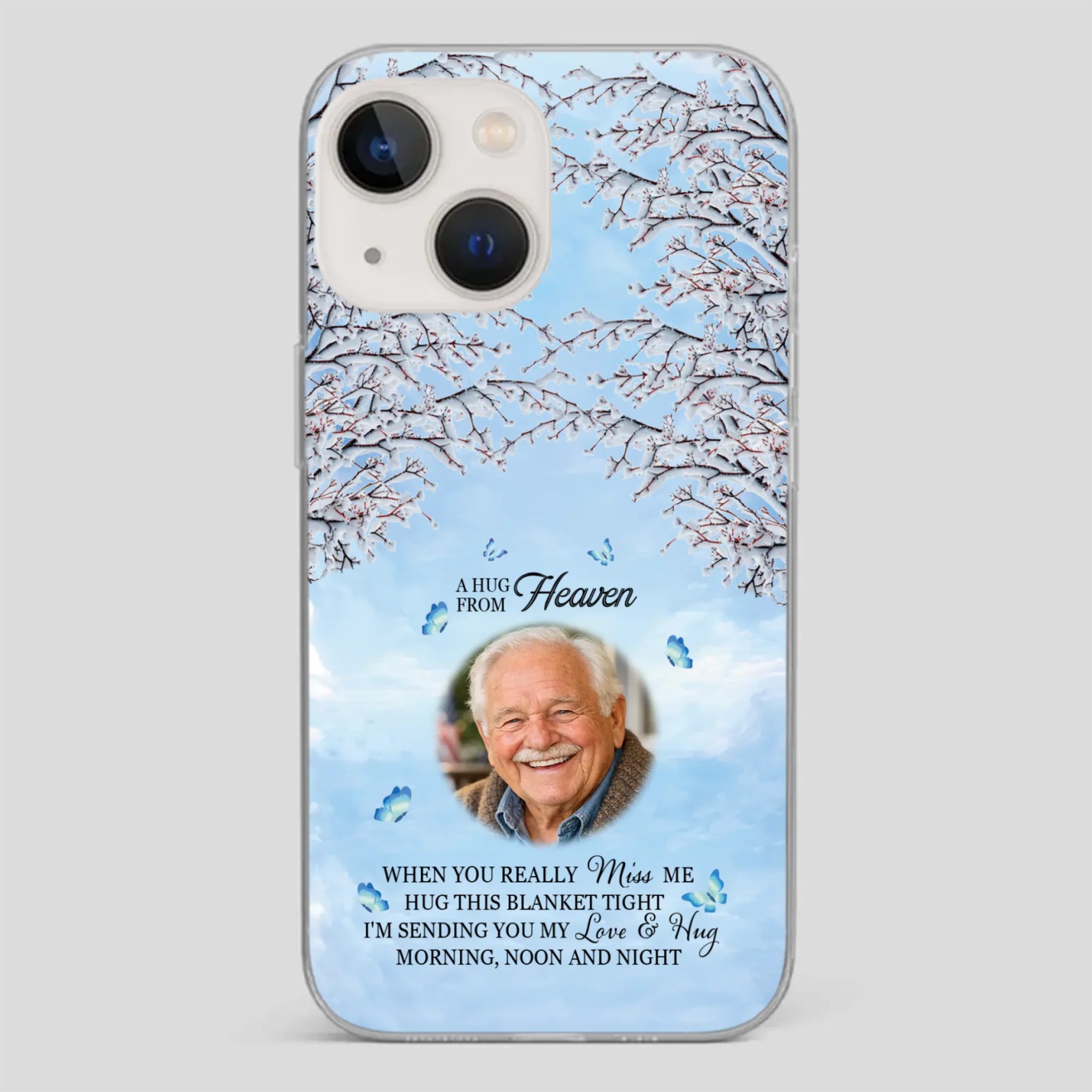 We Miss You Grandpa – Personalized Memorial Phone Case - 89Prints