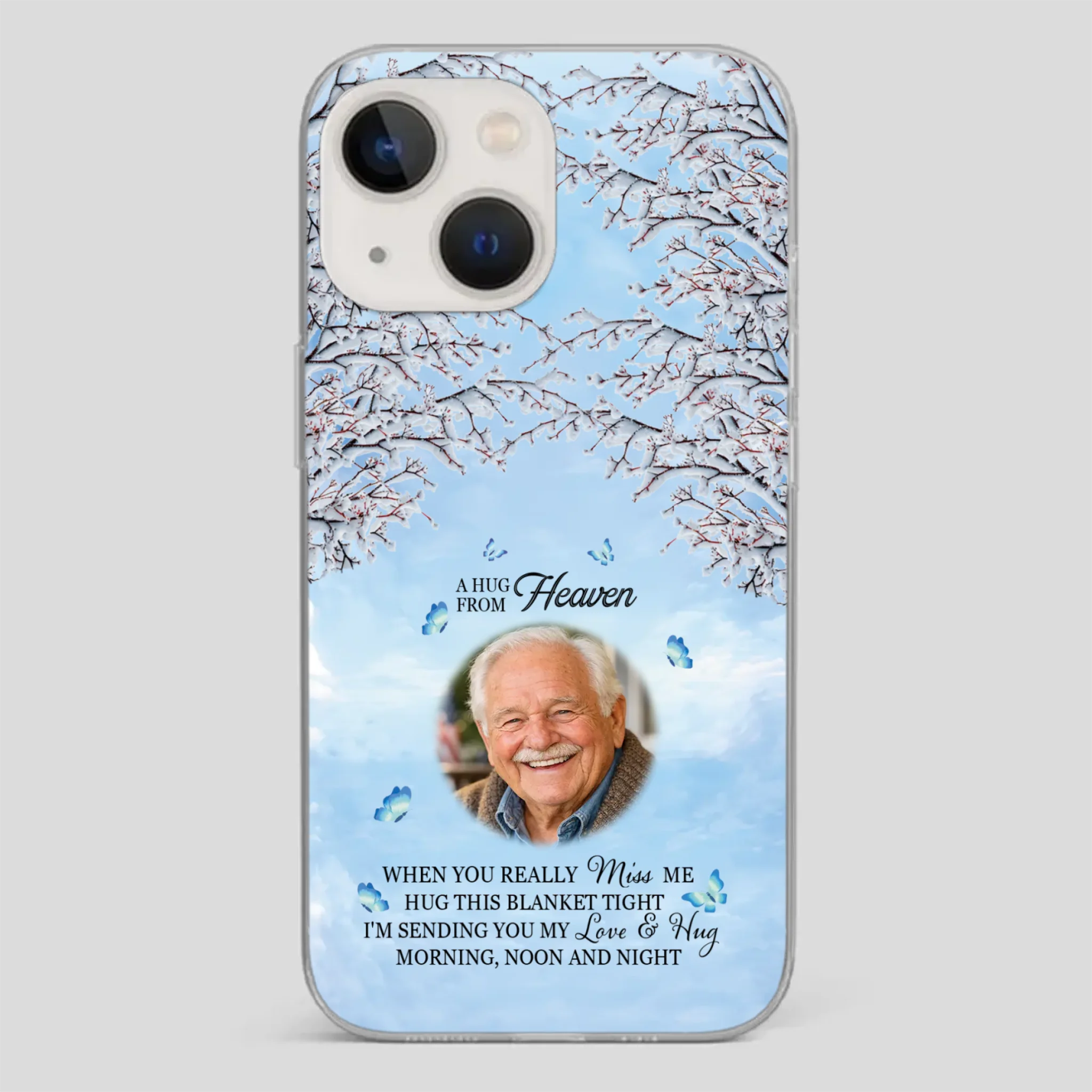 We Miss You Grandpa – Personalized Memorial Phone Case - 89Prints