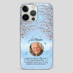 We Miss You Grandpa – Personalized Memorial Phone Case - 89Prints