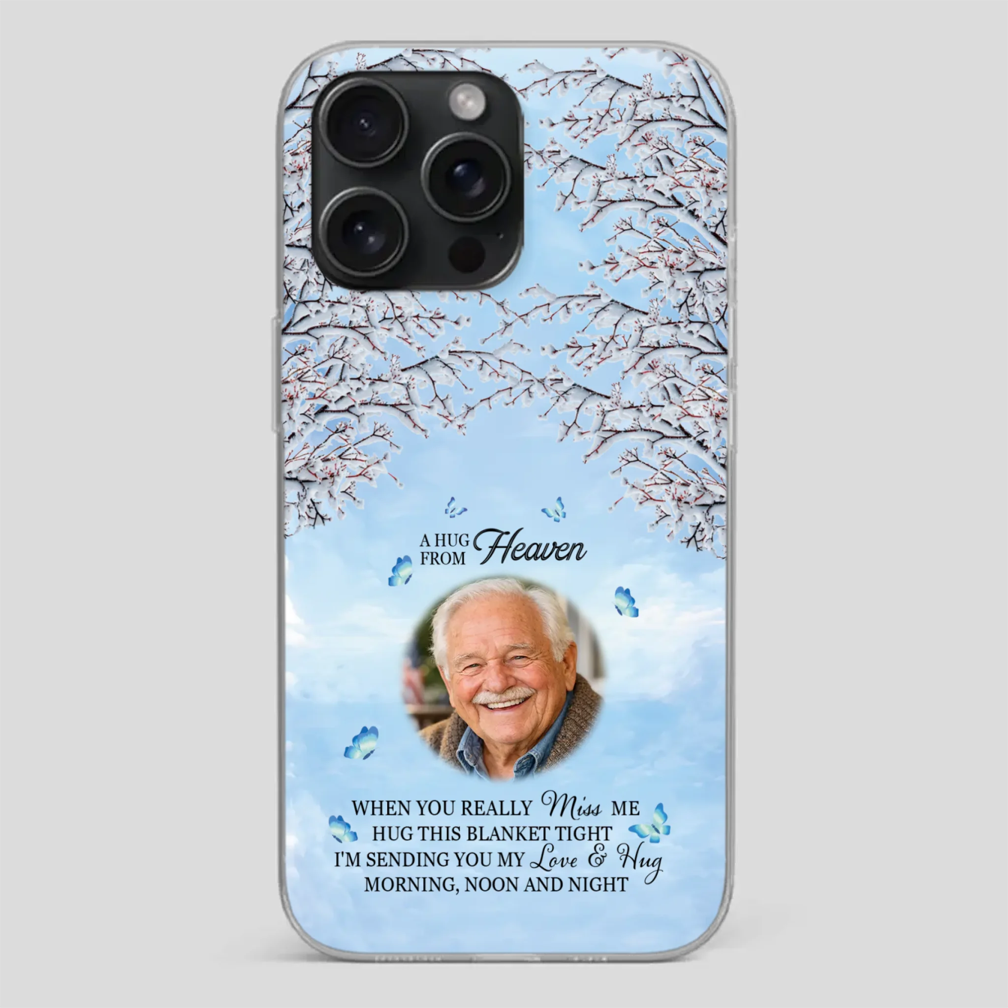 We Miss You Grandpa – Personalized Memorial Phone Case - 89Prints
