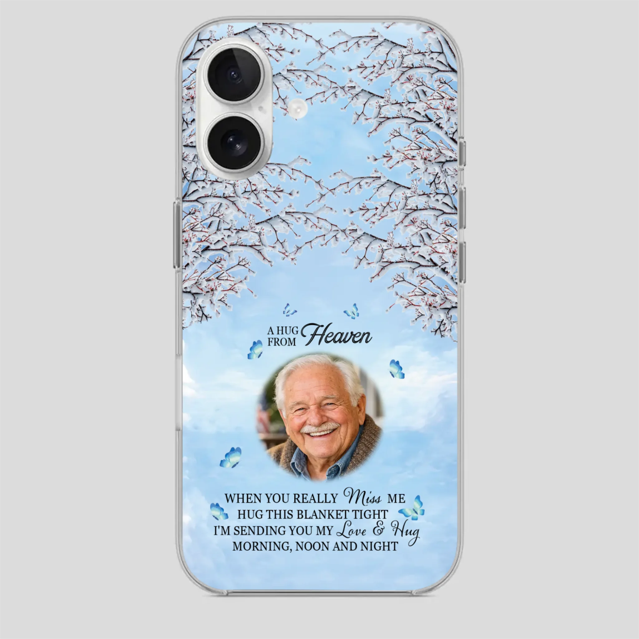 We Miss You Grandpa – Personalized Memorial Phone Case - 89Prints