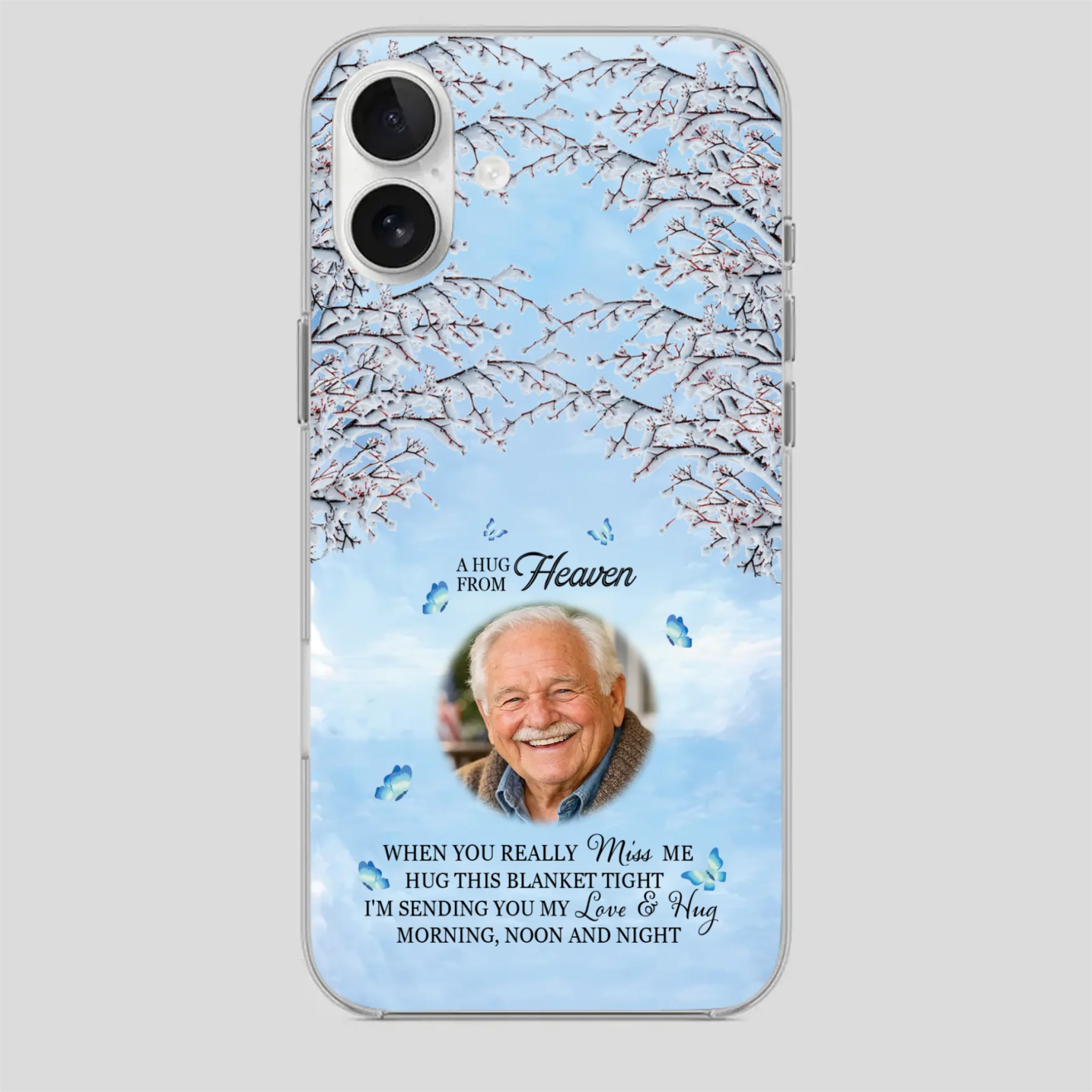 We Miss You Grandpa – Personalized Memorial Phone Case - 89Prints