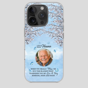 We Miss You Grandpa – Personalized Memorial Phone Case - 89Prints