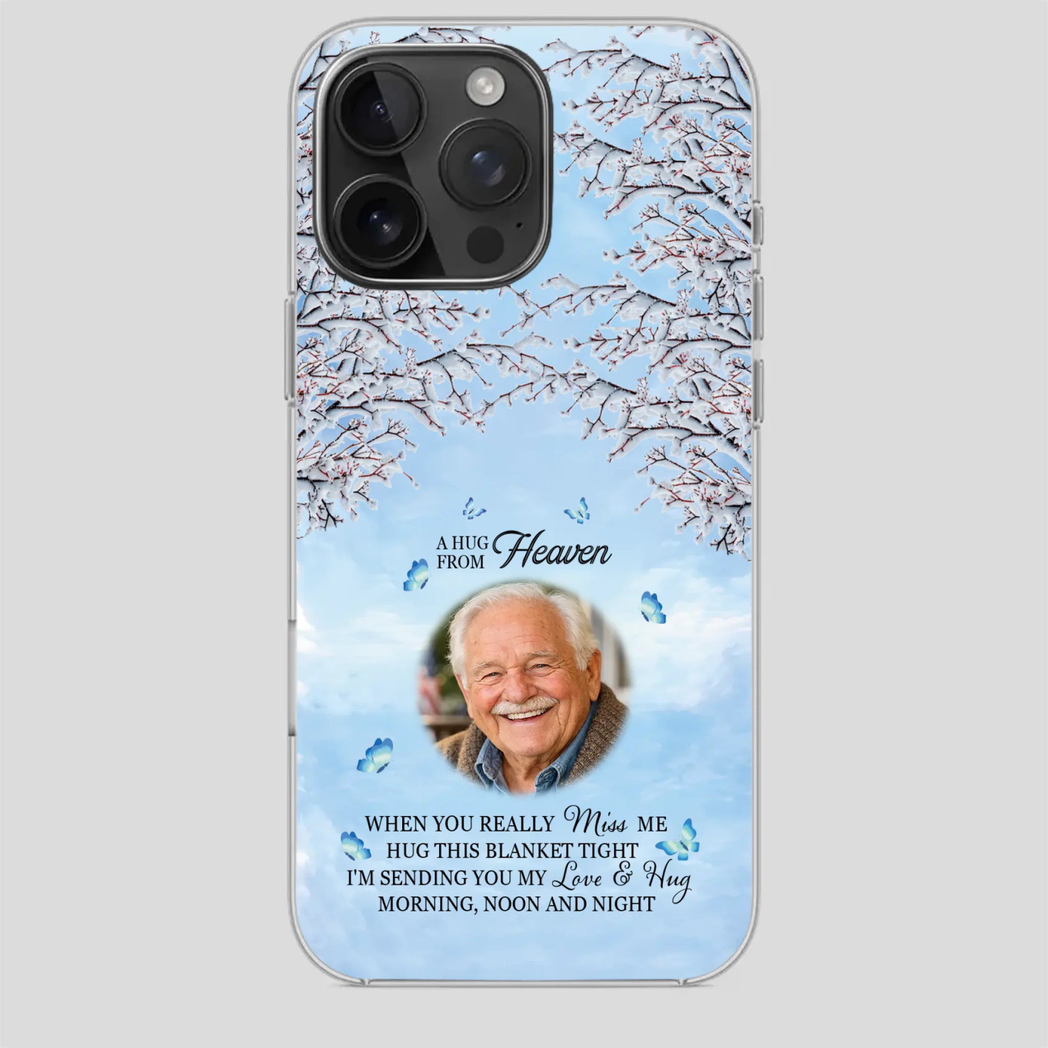 We Miss You Grandpa – Personalized Memorial Phone Case - 89Prints
