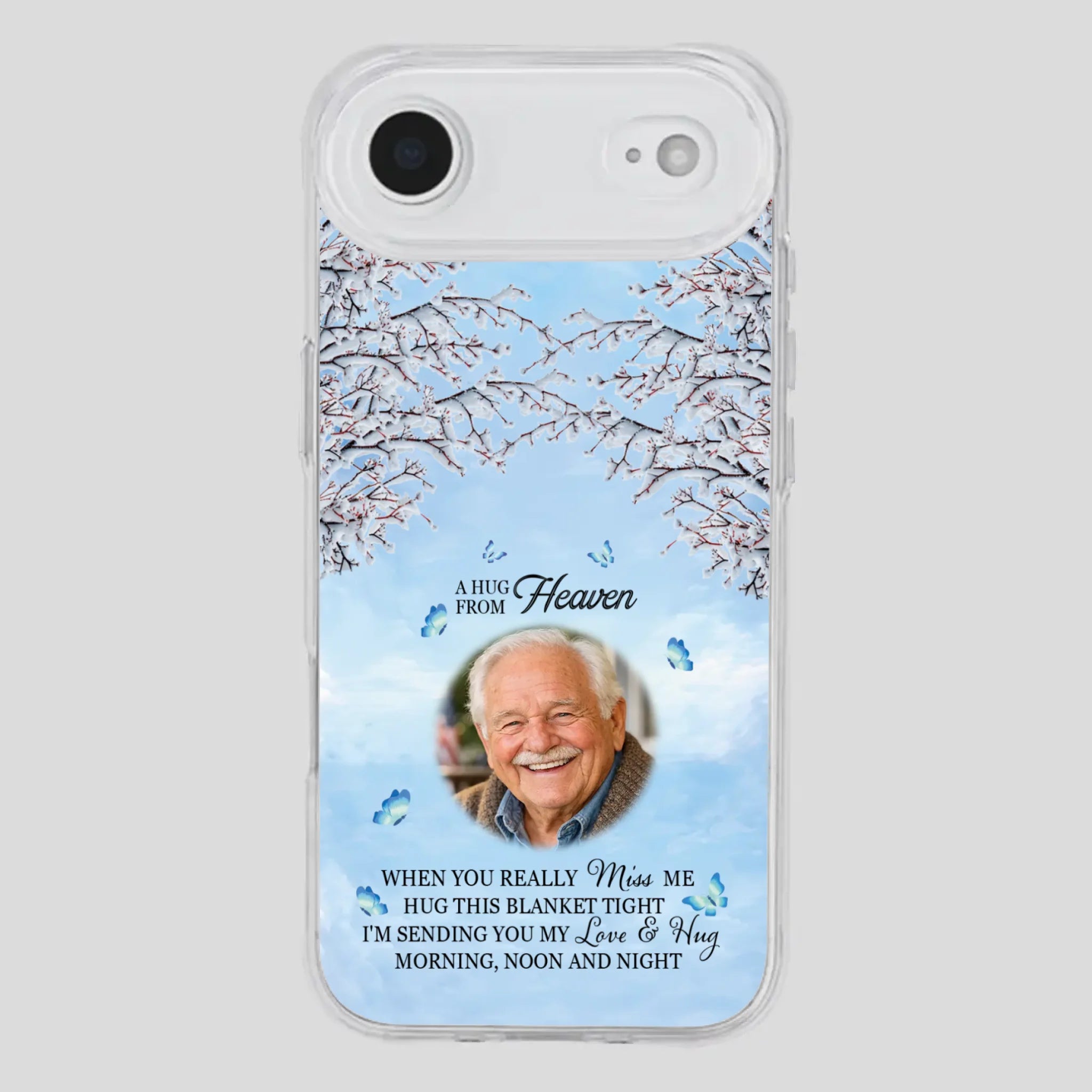 We Miss You Grandpa – Personalized Memorial Phone Case - 89Prints