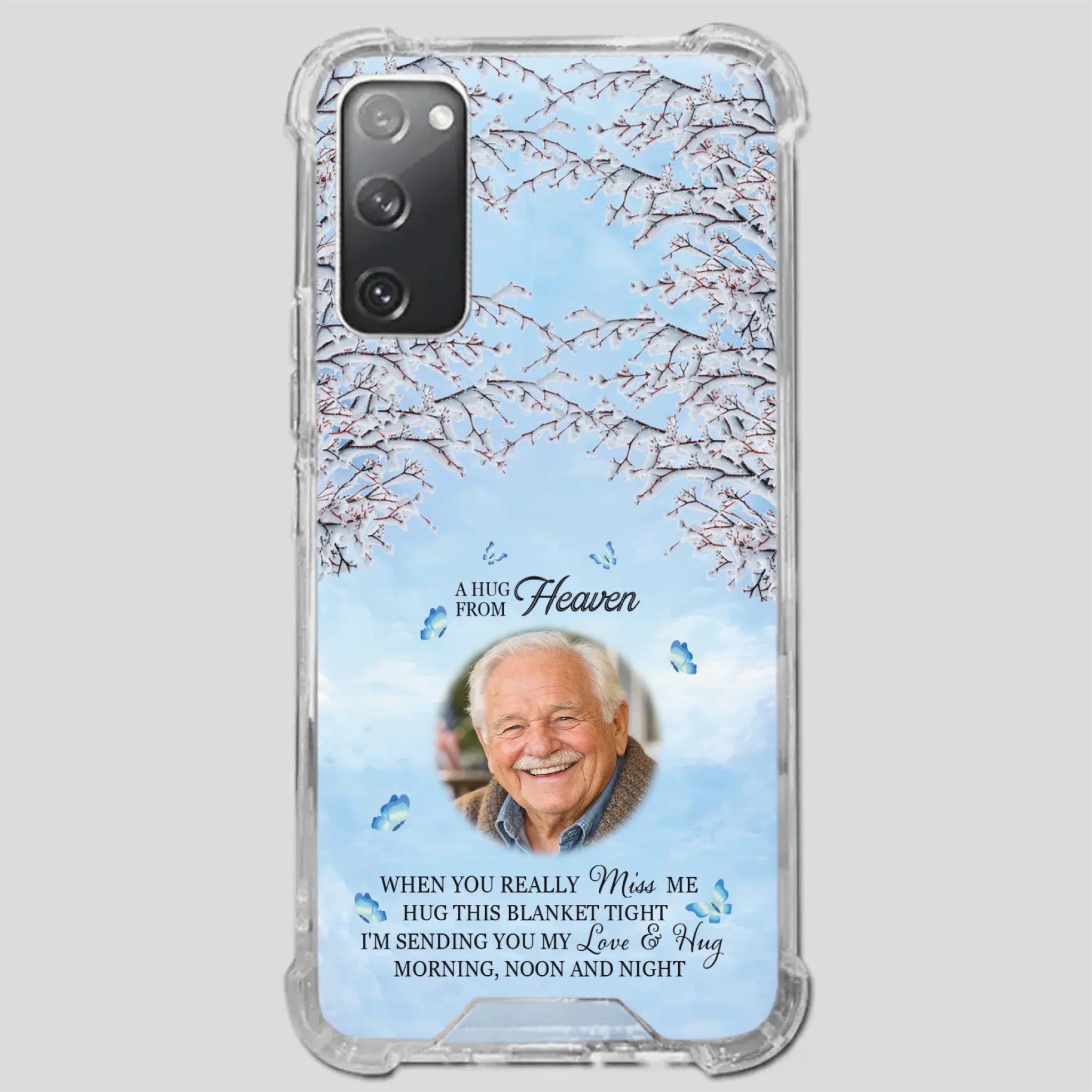 We Miss You Grandpa – Personalized Memorial Phone Case - 89Prints