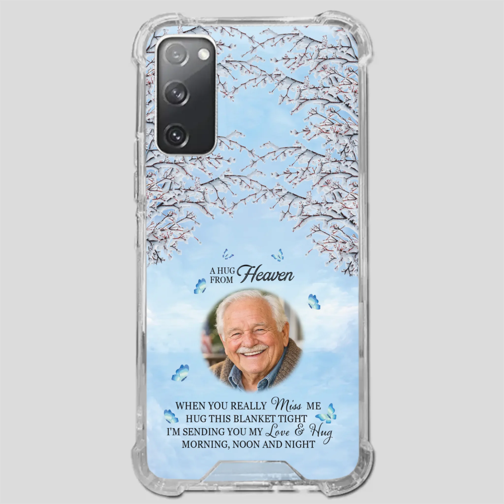 We Miss You Grandpa – Personalized Memorial Phone Case - 89Prints