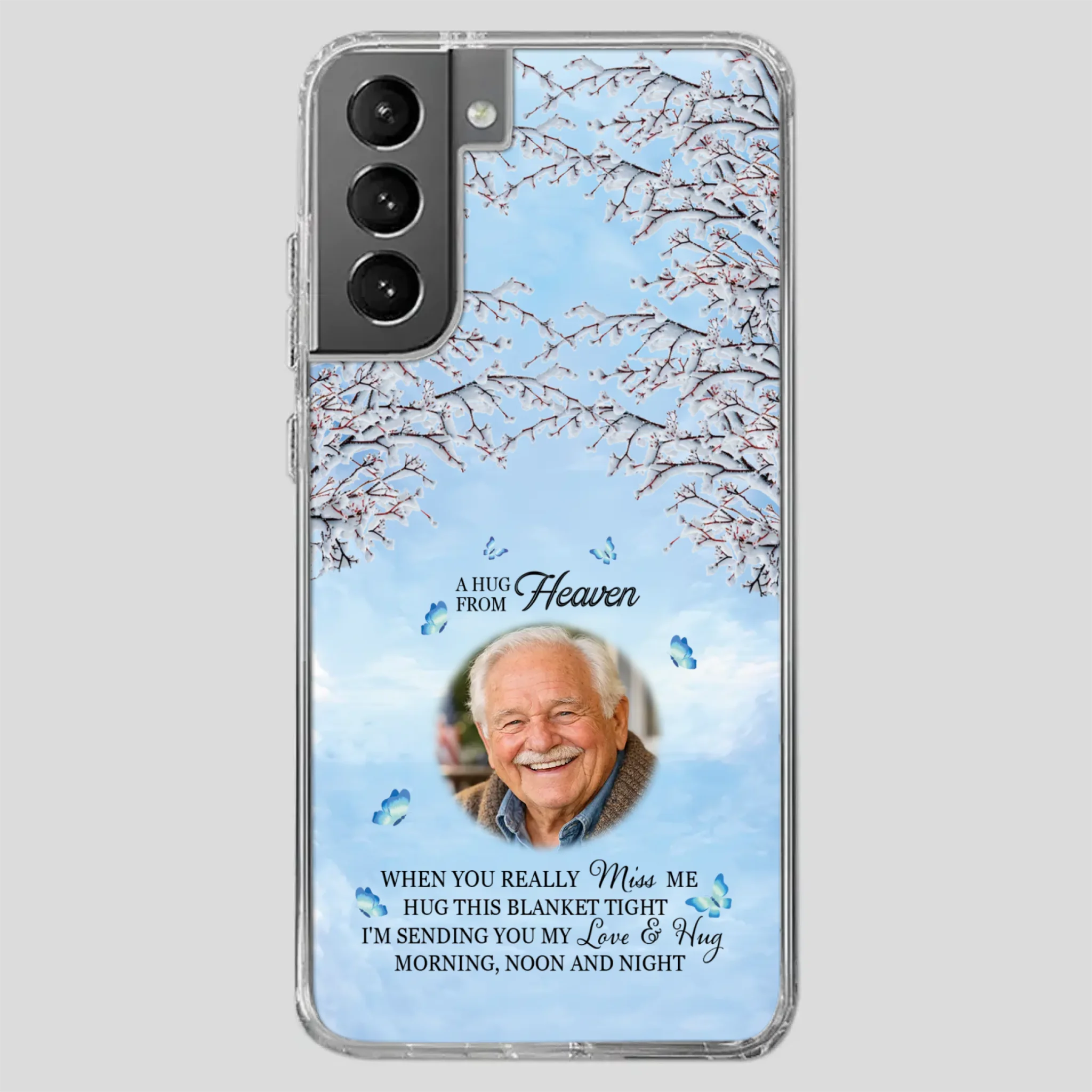 We Miss You Grandpa – Personalized Memorial Phone Case - 89Prints