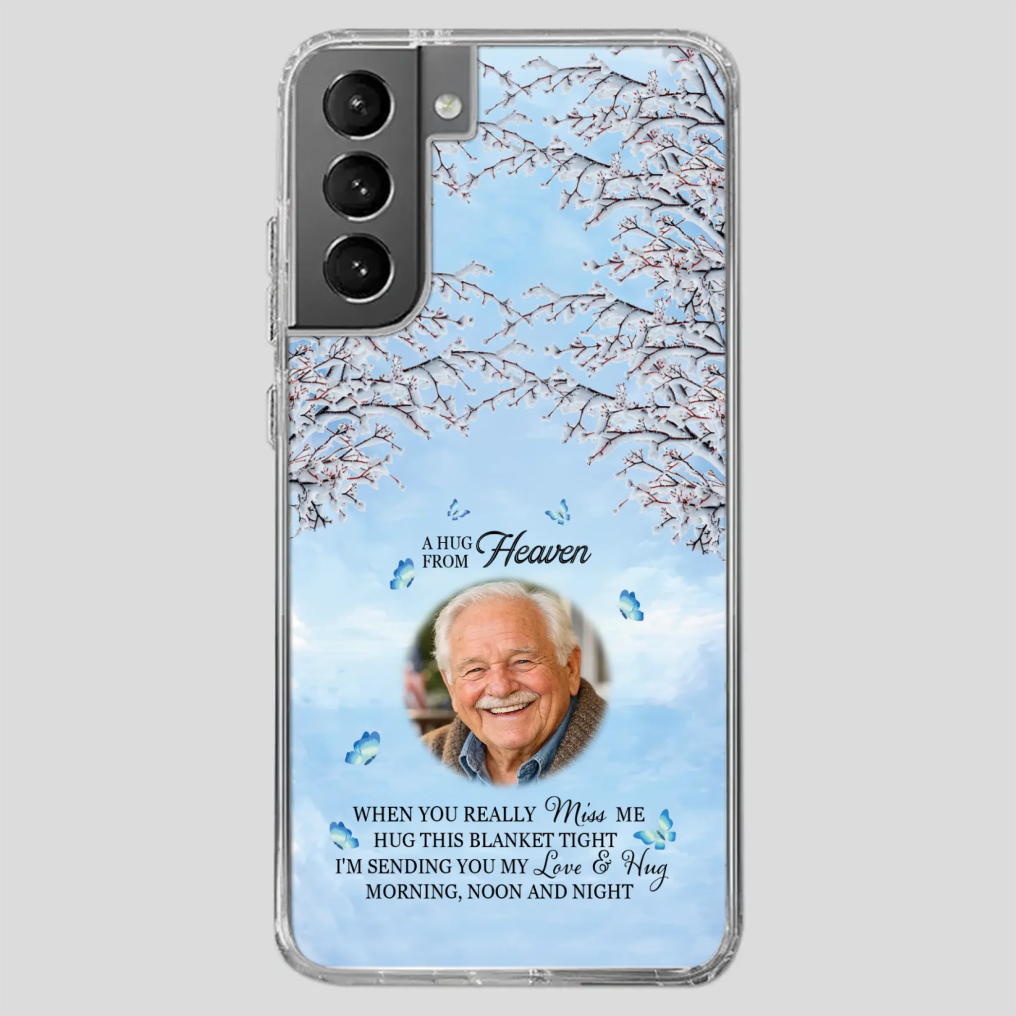 We Miss You Grandpa – Personalized Memorial Phone Case - 89Prints