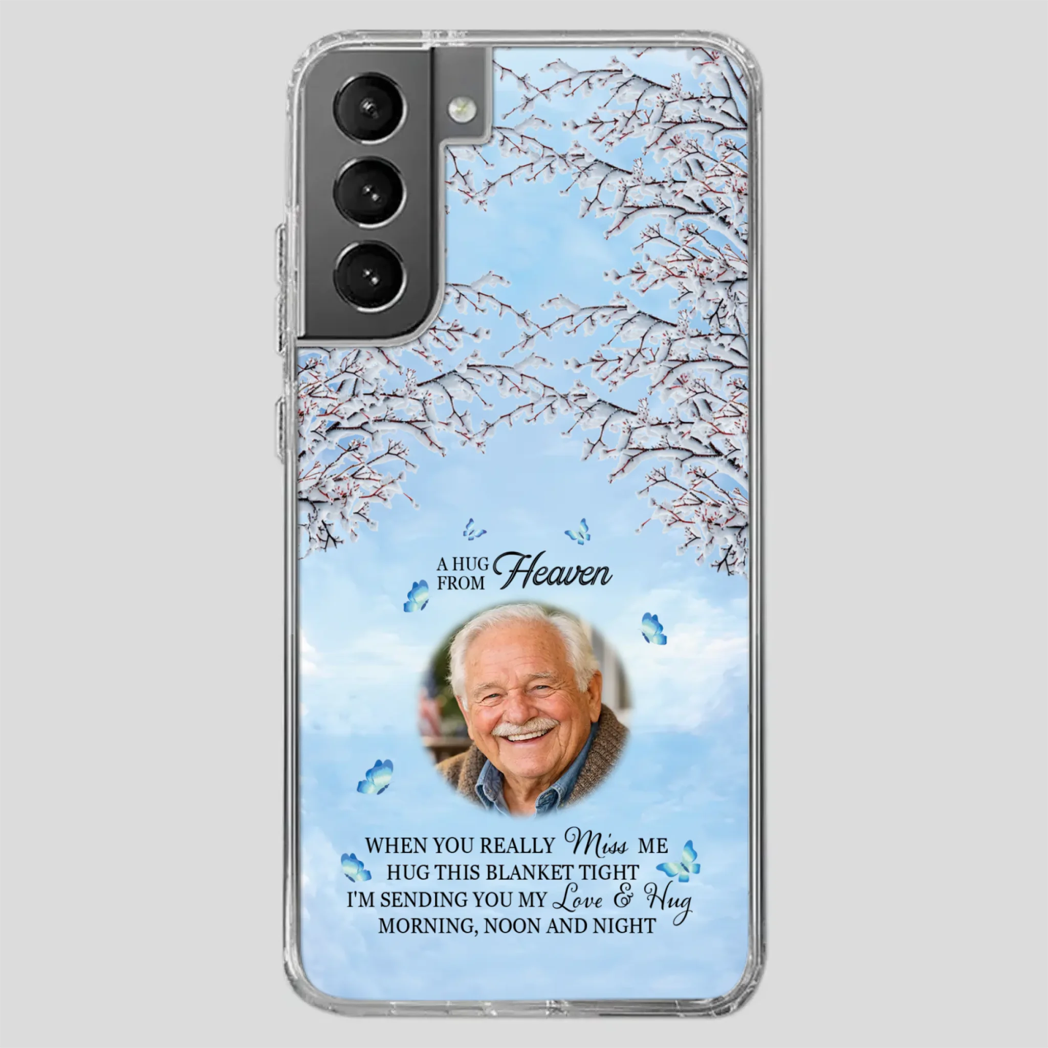 We Miss You Grandpa – Personalized Memorial Phone Case - 89Prints