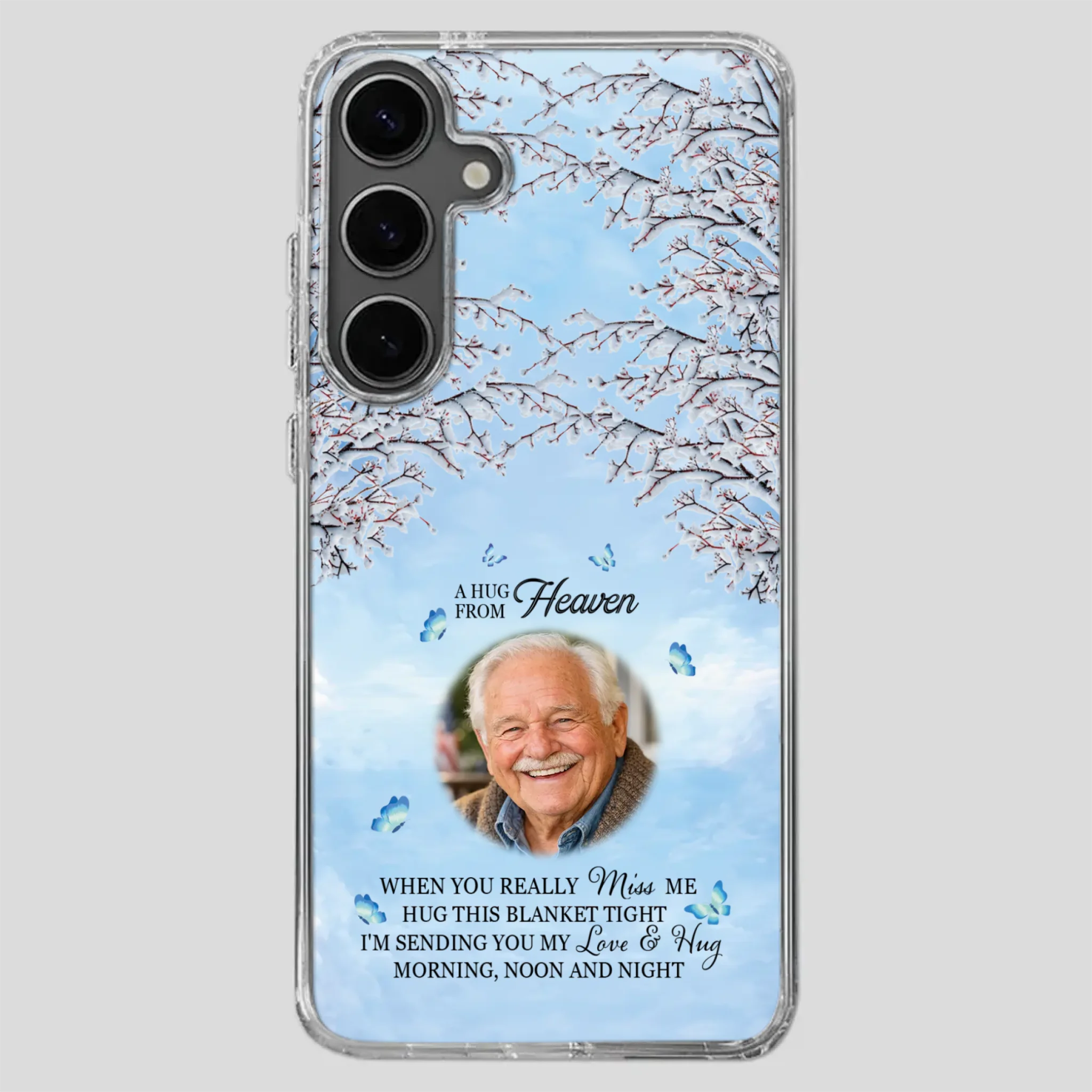 We Miss You Grandpa – Personalized Memorial Phone Case - 89Prints