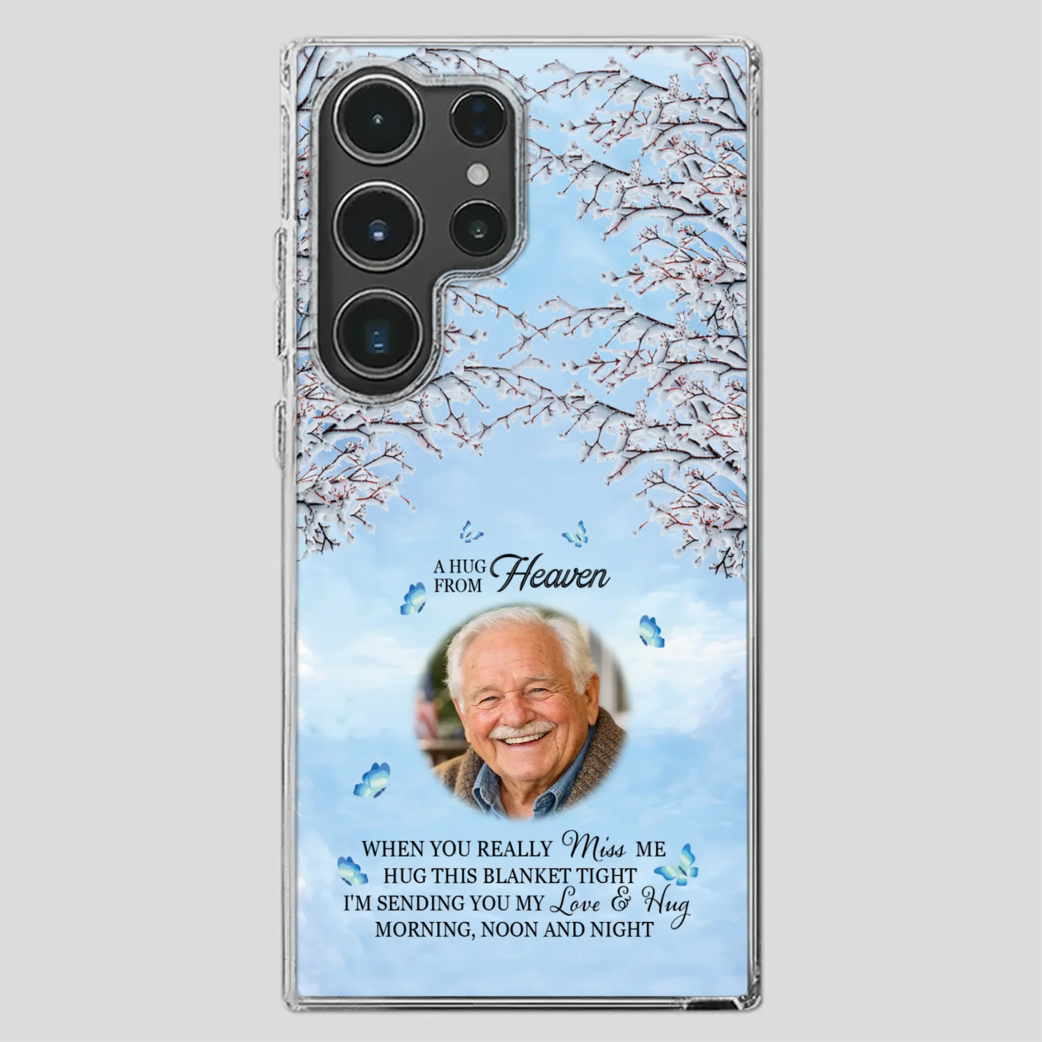 We Miss You Grandpa – Personalized Memorial Phone Case - 89Prints