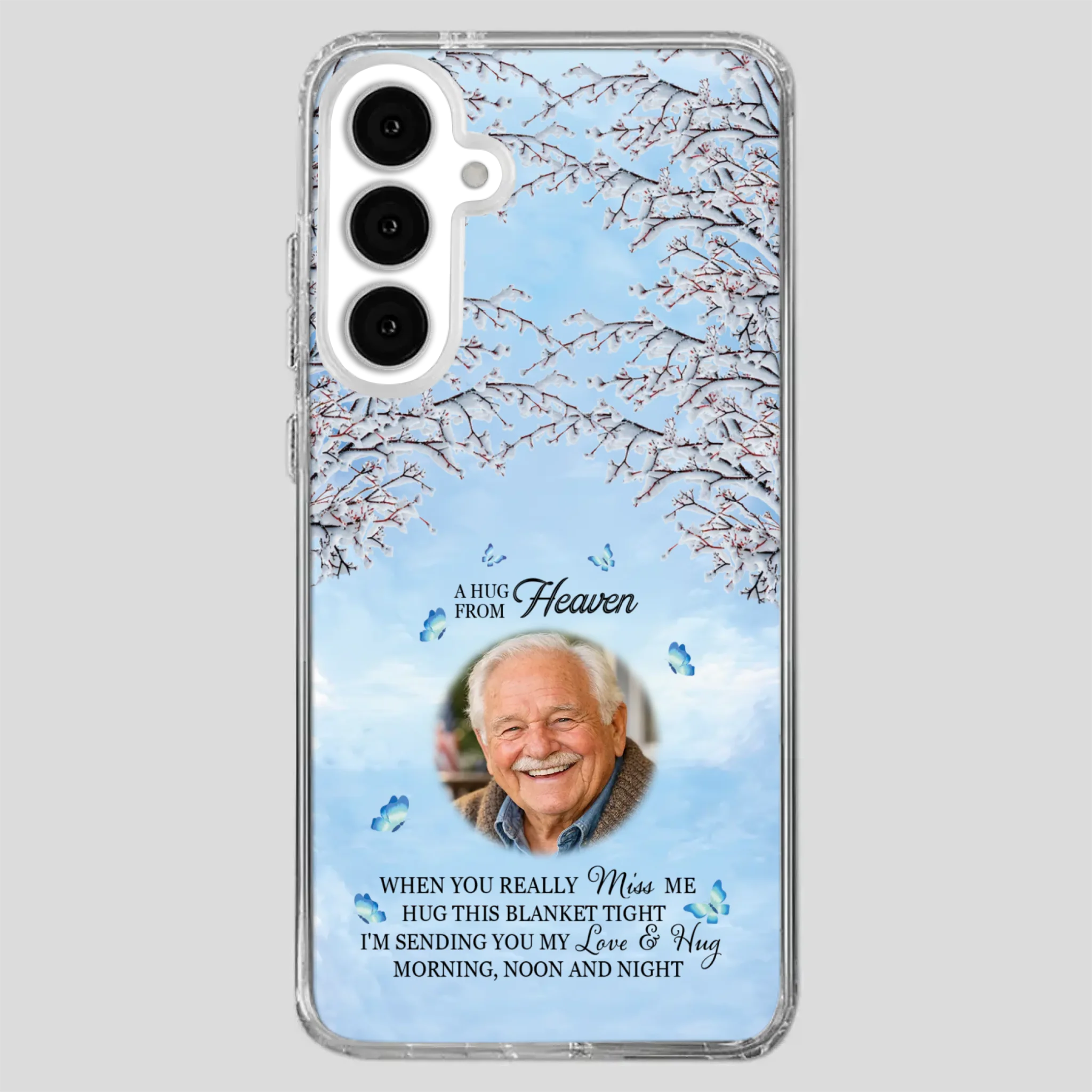 We Miss You Grandpa – Personalized Memorial Phone Case - 89Prints