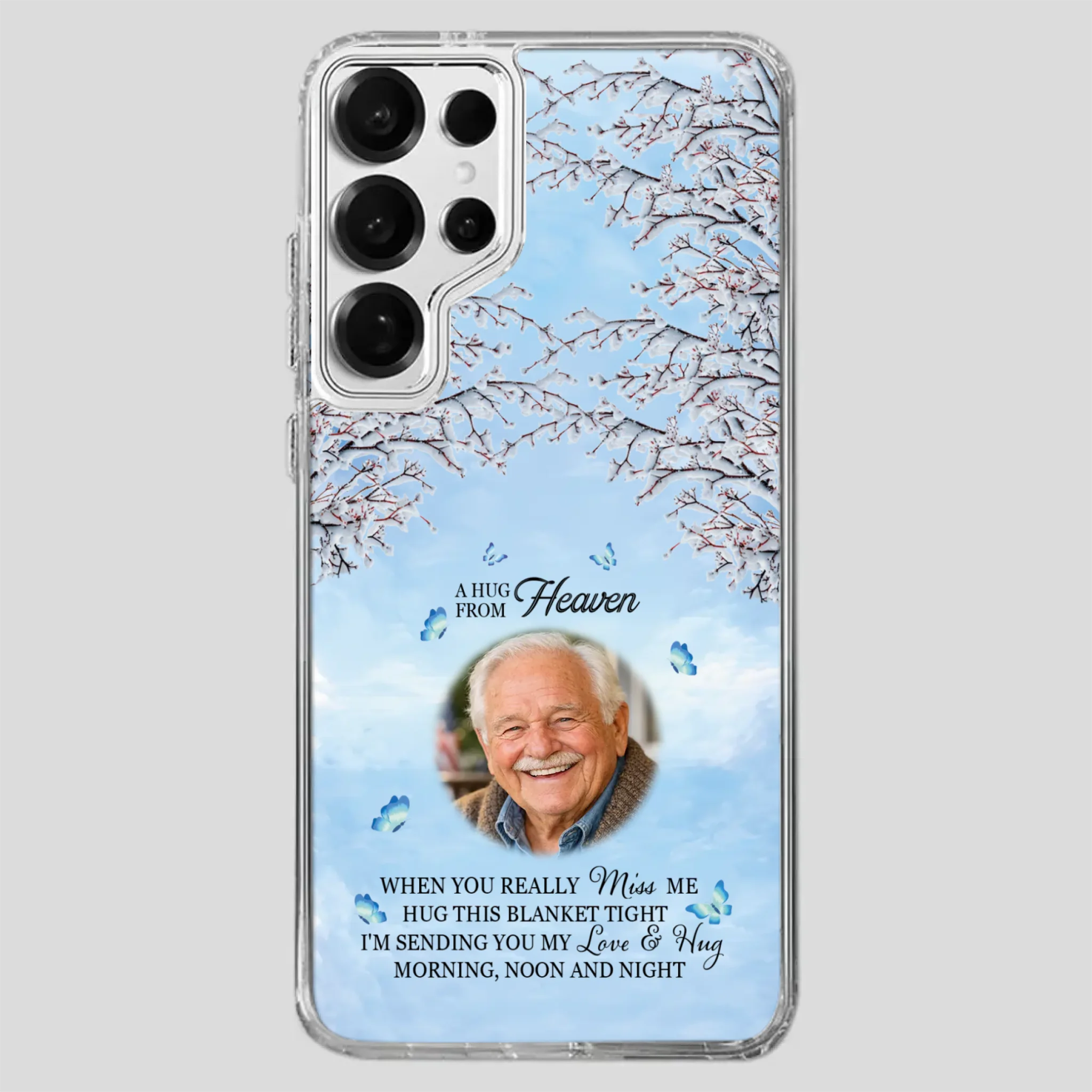 We Miss You Grandpa – Personalized Memorial Phone Case - 89Prints
