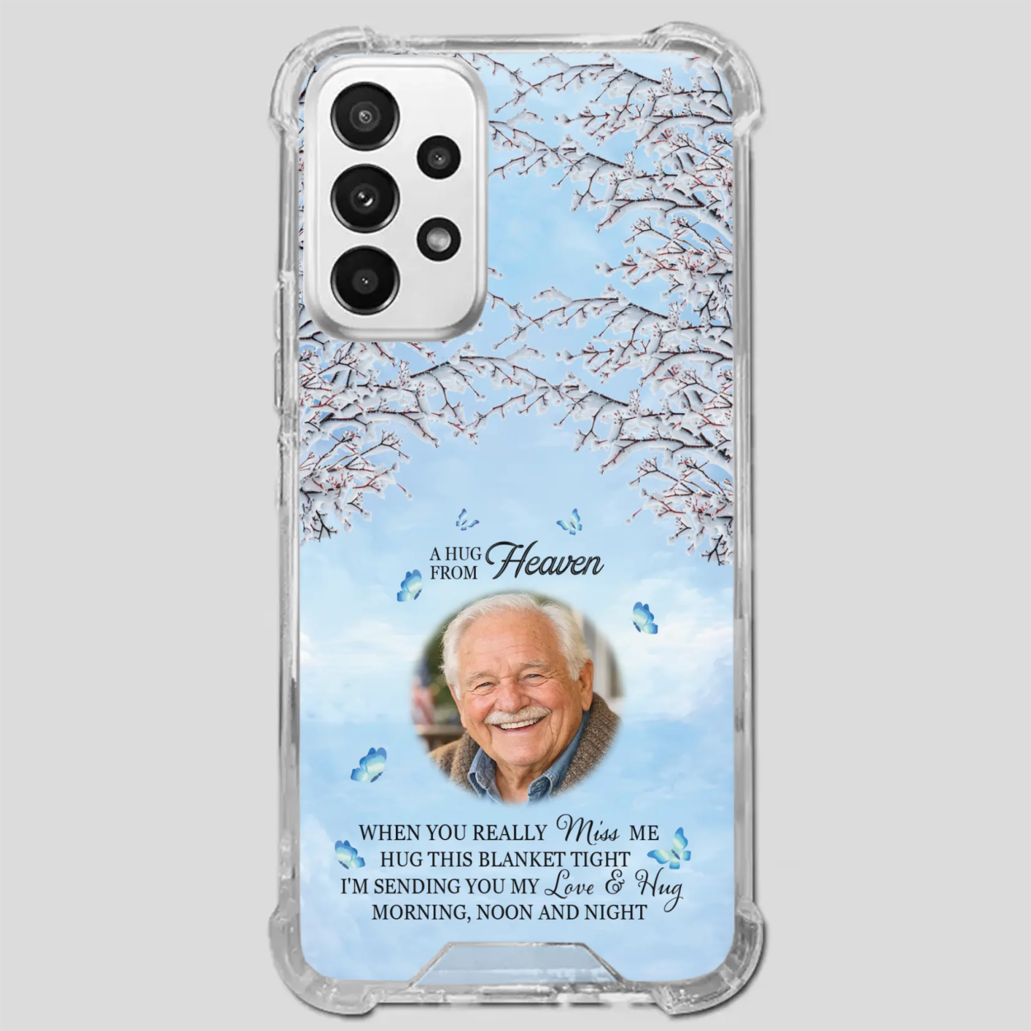 We Miss You Grandpa – Personalized Memorial Phone Case - 89Prints