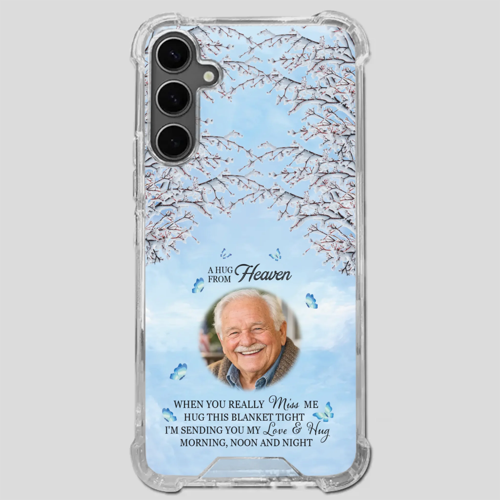 We Miss You Grandpa – Personalized Memorial Phone Case - 89Prints
