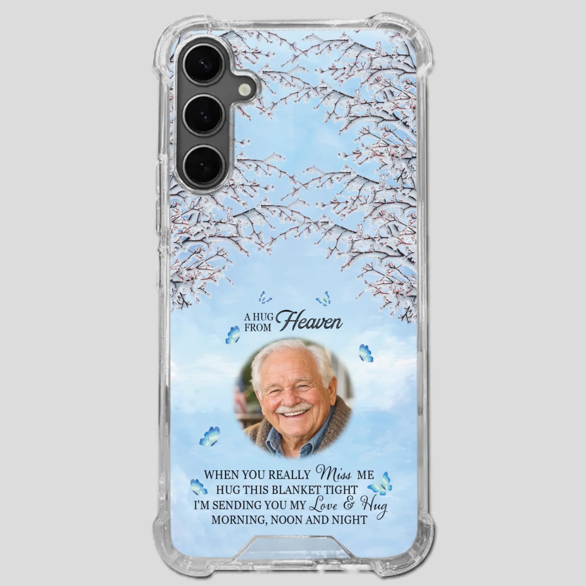 We Miss You Grandpa – Personalized Memorial Phone Case - 89Prints
