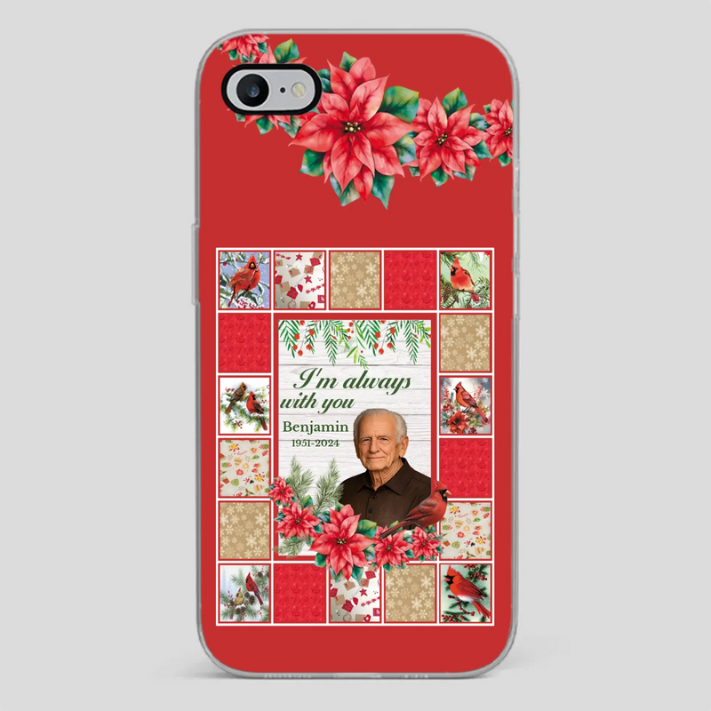 Custom Grandpa “I’m Always With You” Memorial Phone Case - 89Prints