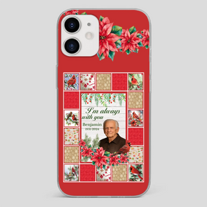 Custom Grandpa “I’m Always With You” Memorial Phone Case - 89Prints