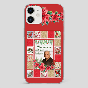 Custom Grandpa “I’m Always With You” Memorial Phone Case - 89Prints