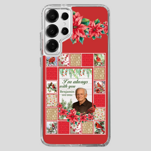 Custom Grandpa “I’m Always With You” Memorial Phone Case - 89Prints