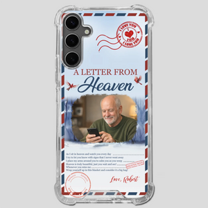 Grandpa “A Letter From Heaven” Phone Case – Custom Memorial Keepsake - 89Prints
