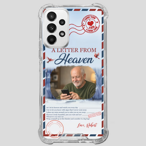 Grandpa “A Letter From Heaven” Phone Case – Custom Memorial Keepsake - 89Prints