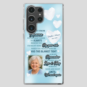 “A Hug Sent From Heaven” Grandma Memorial Case – Forever Loved, Never Forgotten - 89Prints