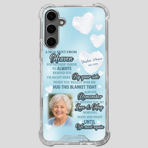 “A Hug Sent From Heaven” Grandma Memorial Case – Forever Loved, Never Forgotten - 89Prints