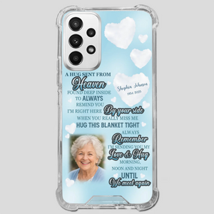 “A Hug Sent From Heaven” Grandma Memorial Case – Forever Loved, Never Forgotten - 89Prints