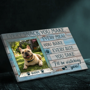 French Bulldog Canvas Wall Art - Personalized Vintage Wooden Style for Pet Lovers