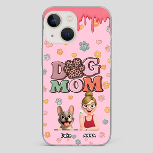Customized Frenchie Phone Case – Cute Pattern Dog Lover Gift