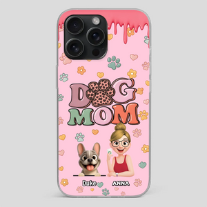 Customized Frenchie Phone Case – Cute Pattern Dog Lover Gift