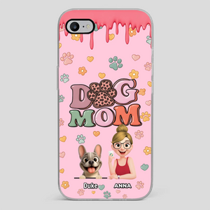 Customized Frenchie Phone Case – Cute Pattern Dog Lover Gift
