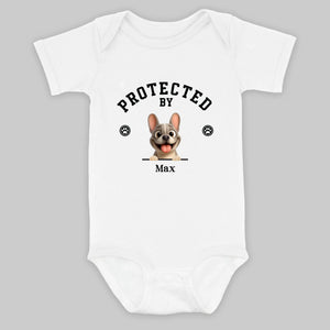 Customized French Bulldog Baby Onesie – Cute Dog Lover Infant Bodysuit Gift
