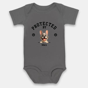 Customized French Bulldog Baby Onesie – Cute Dog Lover Infant Bodysuit Gift