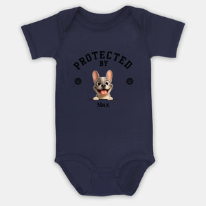 Customized French Bulldog Baby Onesie – Cute Dog Lover Infant Bodysuit Gift