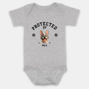 Customized French Bulldog Baby Onesie – Cute Dog Lover Infant Bodysuit Gift