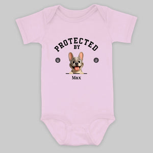 Customized French Bulldog Baby Onesie – Cute Dog Lover Infant Bodysuit Gift