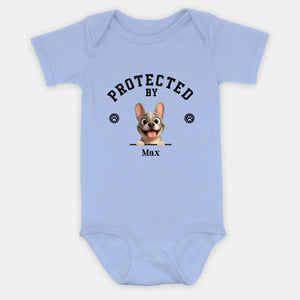 Customized French Bulldog Baby Onesie – Cute Dog Lover Infant Bodysuit Gift