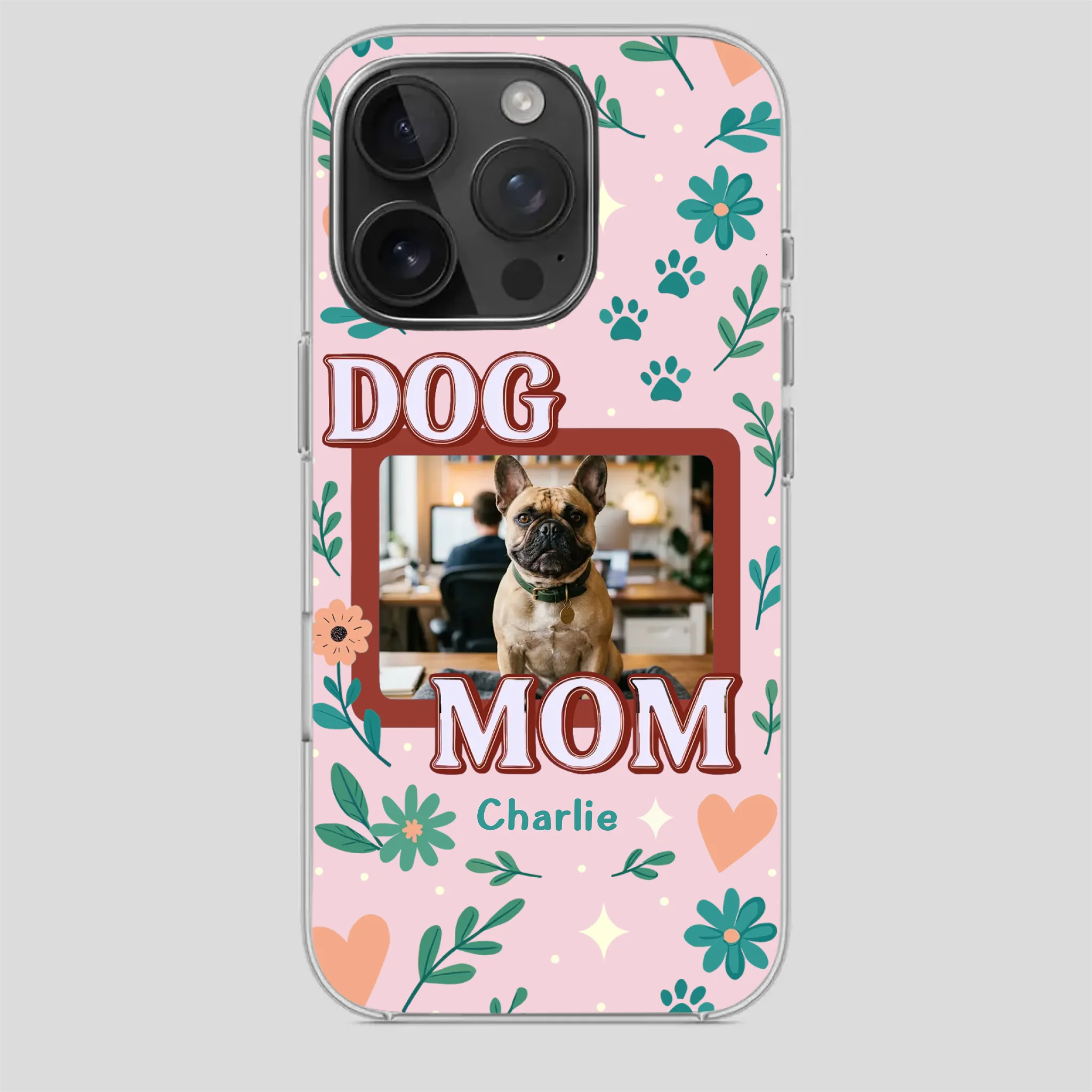 Personalized French Bulldog Phone Case – Dog Mom Cover Gift
