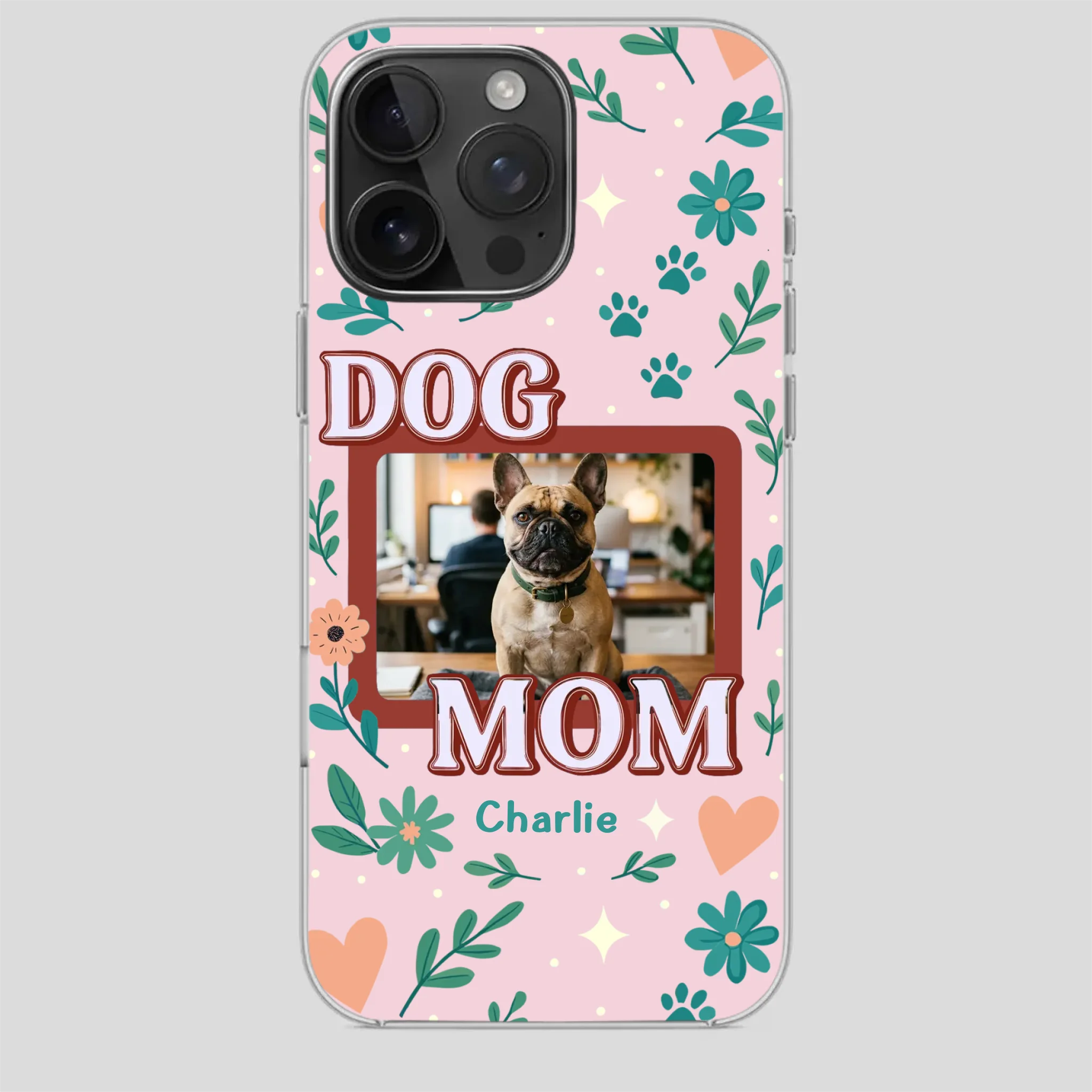Personalized French Bulldog Phone Case – Dog Mom Cover Gift