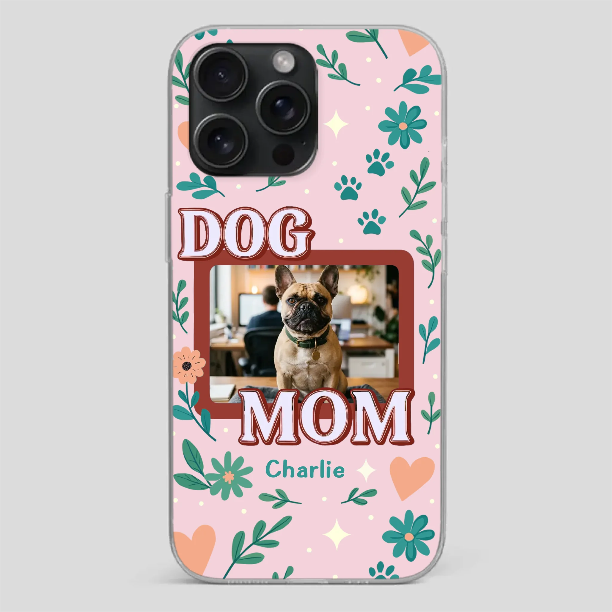 Personalized French Bulldog Phone Case – Dog Mom Cover Gift