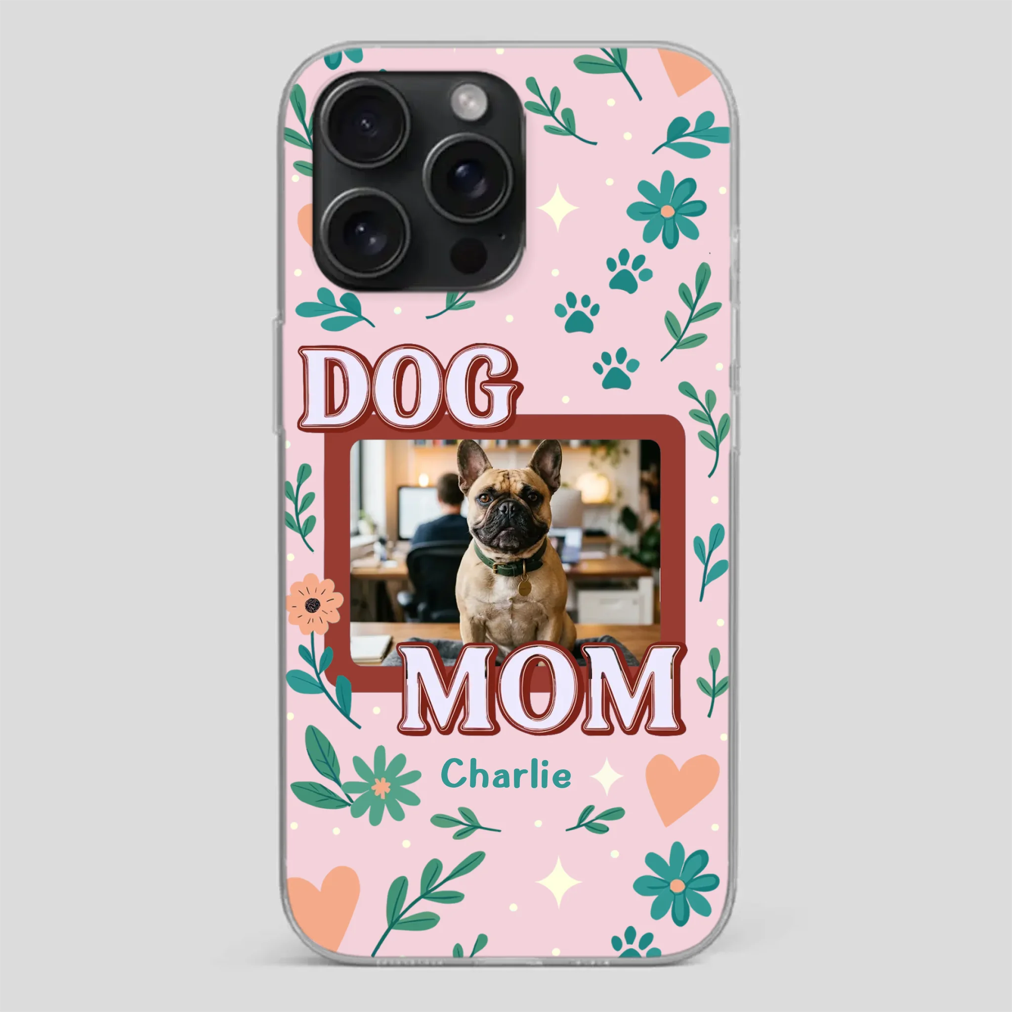 Personalized French Bulldog Phone Case – Dog Mom Cover Gift