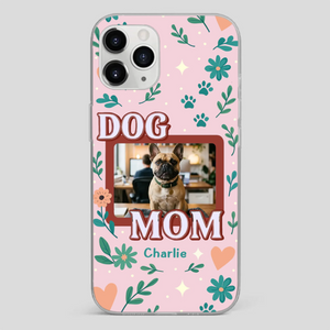 Personalized French Bulldog Phone Case – Dog Mom Cover Gift