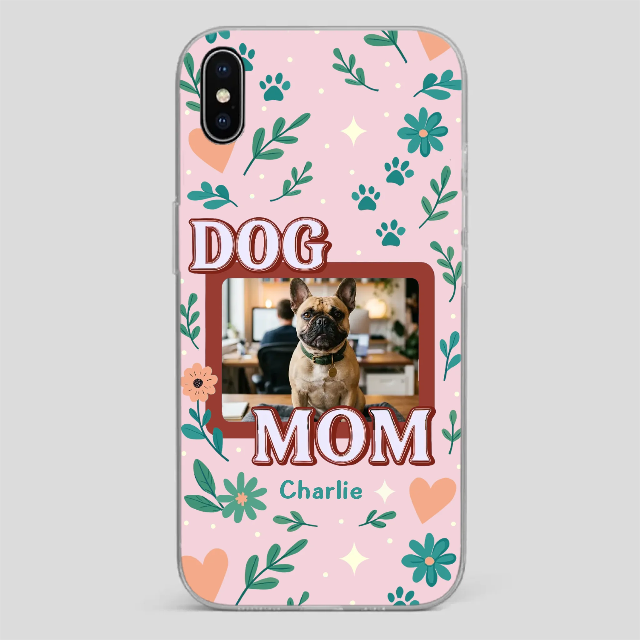Personalized French Bulldog Phone Case – Dog Mom Cover Gift