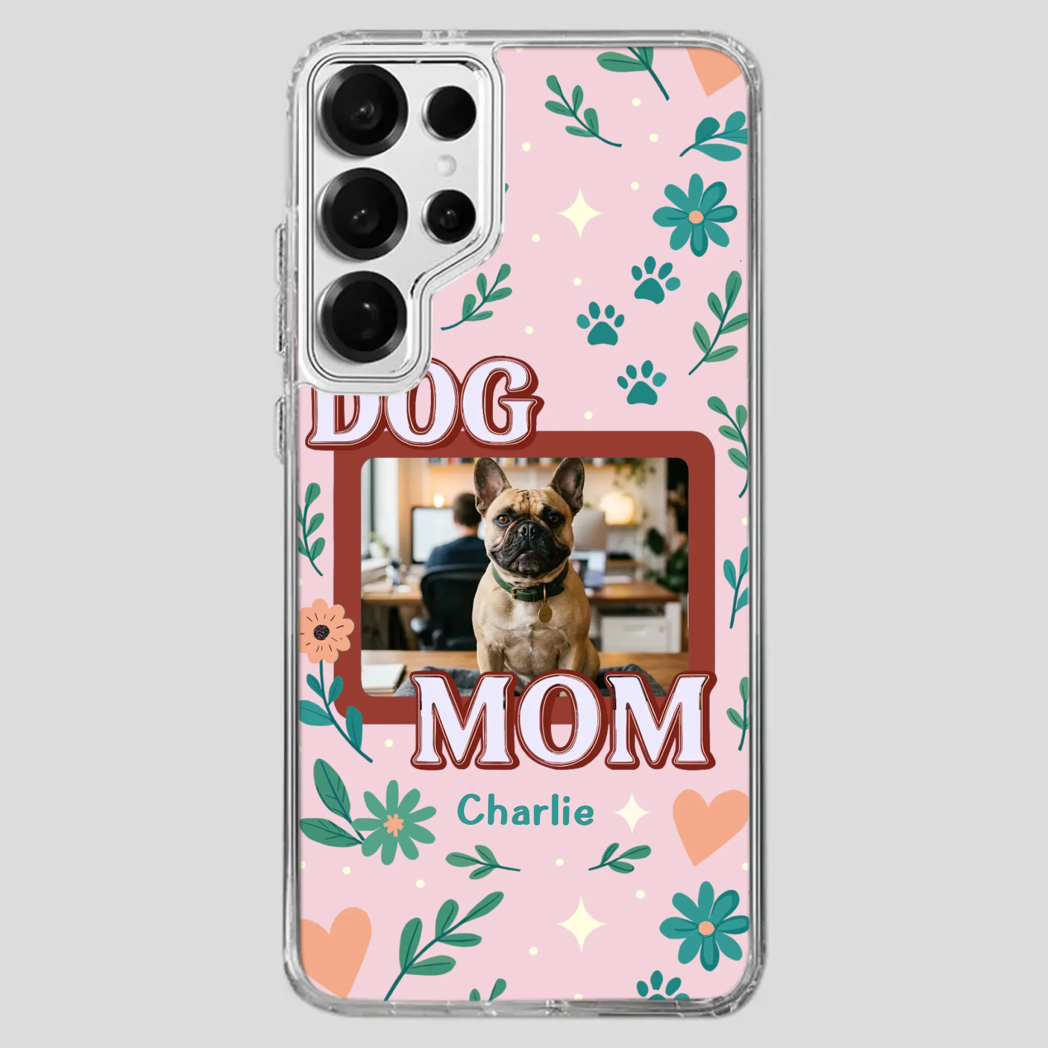 Personalized French Bulldog Phone Case – Dog Mom Cover Gift
